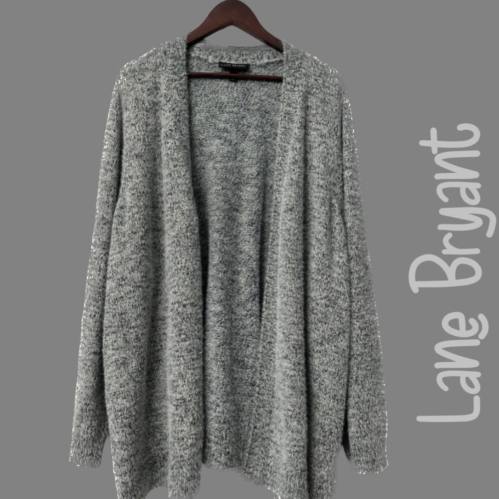 Lane Bryant Gray Cardigan 26/28